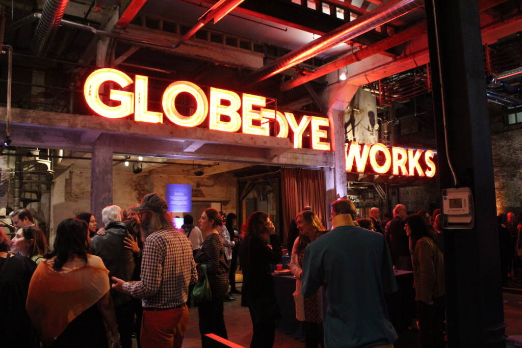 IMG_0389 The 30th Anniversary Celebration was hosted at Globe Dye Works on Oct. 18, 2022. (Cory Sharber/WHYY)