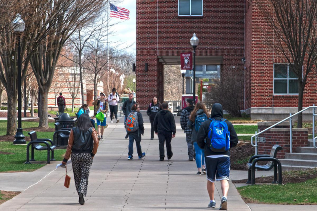 bloomsburg-university-spotlight-pa-2022-10-06 Bloomsburg University (Jose F. Moreno/Philadelphia Inquirer via Spotlight PA)