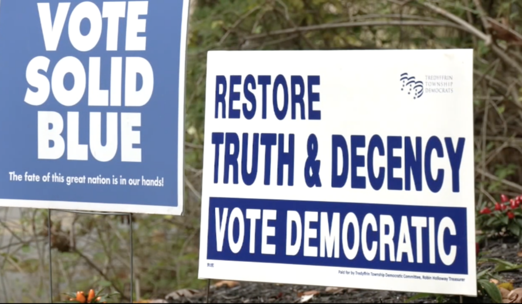 campaign-signs-chester-county-6abc Election signs in Chester County (6abc)