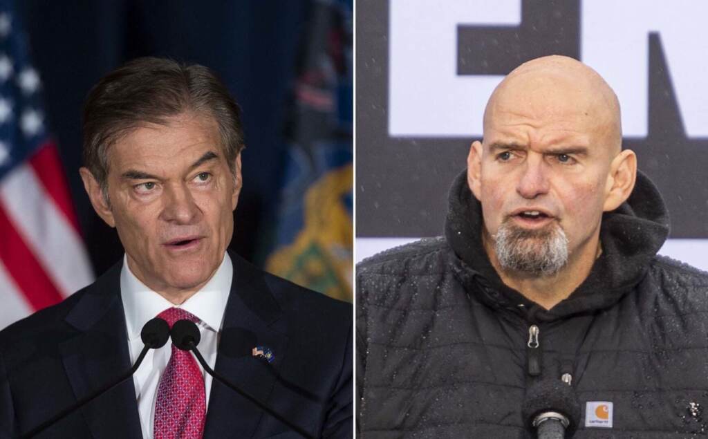 can_custom-7875c870f3d25061639cde6a5ba3bf441c298038-1741×1080 Dr. Mehmet Oz (left) and Lt. Gov. John Fetterman.