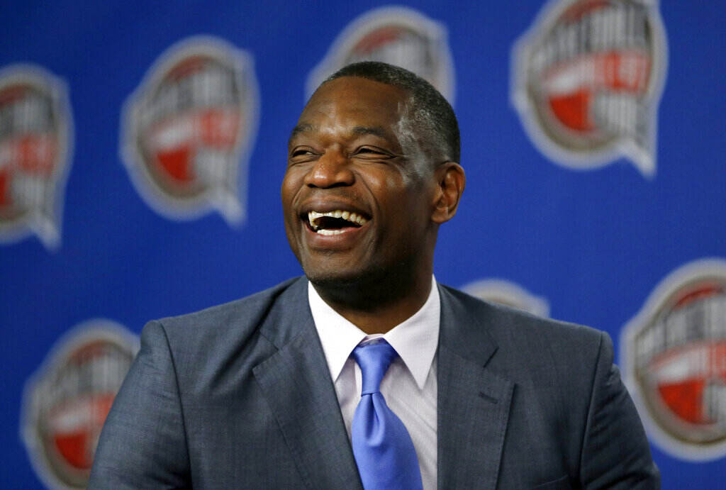 Mutombo Brain Tumor Basketball Dikembe Mutombo laughing