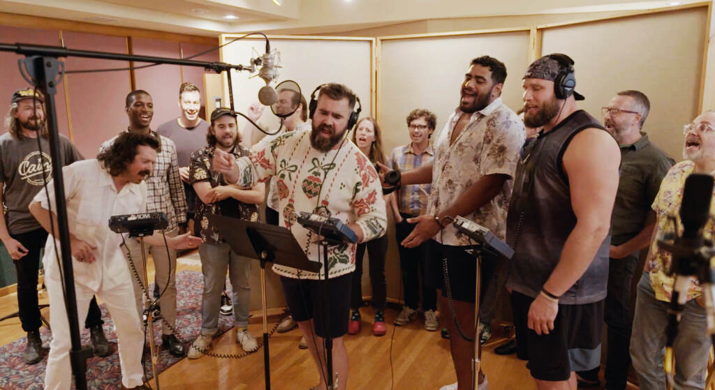 eagles-christmas-album Members of the Philadelphia Eagles have teamed up with luminaries from Philly's music scene to create A Philly Special Christmas with proceeds from the album going to charity. (9.14 Pictures)