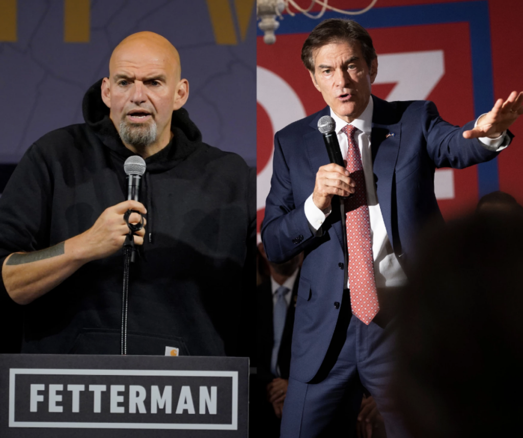 fetterman-oz-ap-wesa (Gene J. Puskar | Ryan Collerd / AP)