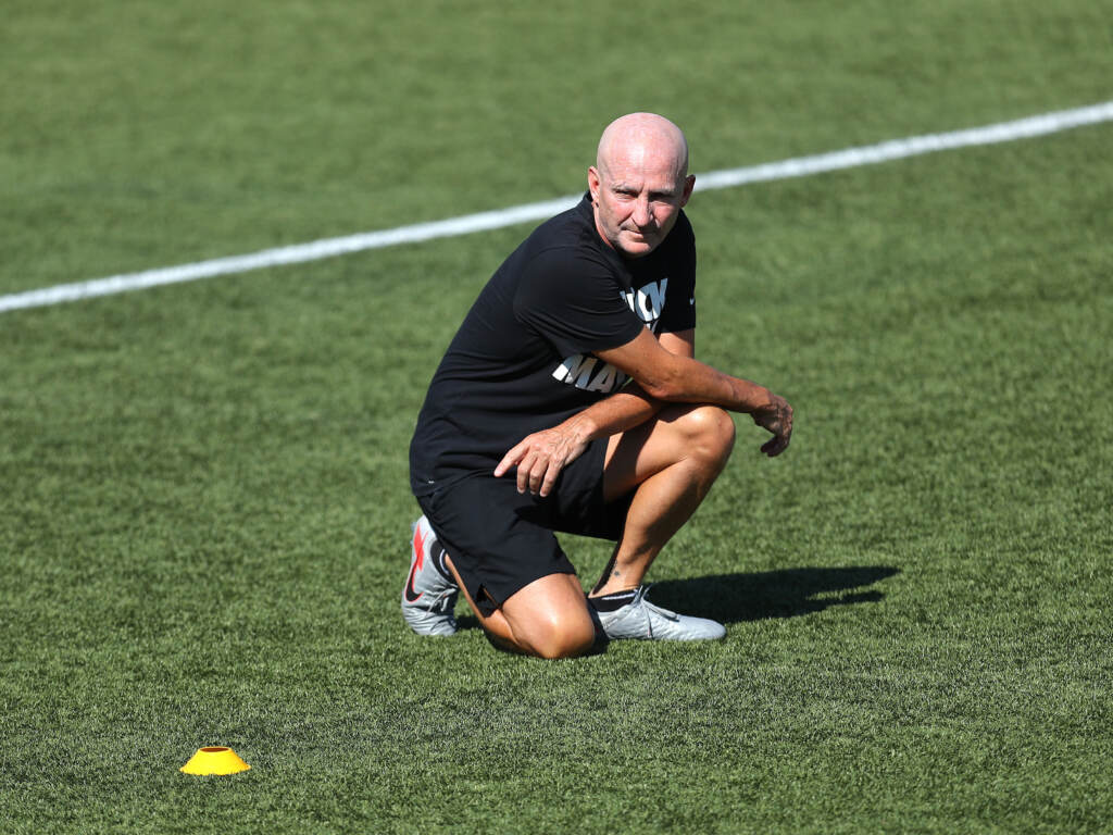 Paul Riley, seen here in July 2020, is among the former NWSL coaches whose behavior is detailed in the investigative report by Sally Q. Yates into abuse in the league. Paul Riley, seen here in July 2020, is among the former NWSL coaches whose behavior is detailed in the investigative report by Sally Q. Yates into abuse in the league. (Maddie Meyer/Getty Images)