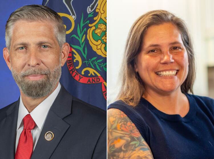 Left: Pa. state Rep. Craig Williams (Campaign)
Right: Democratic candidate Cathy Spahr (via Spahr campaign)
