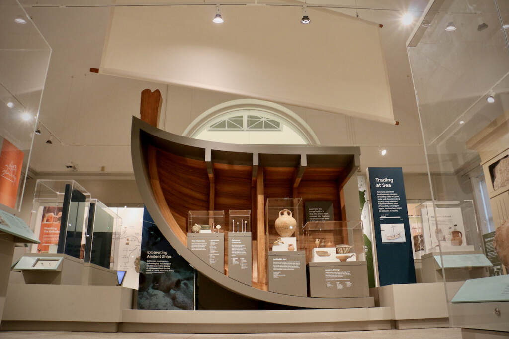 An exhibition is visible.