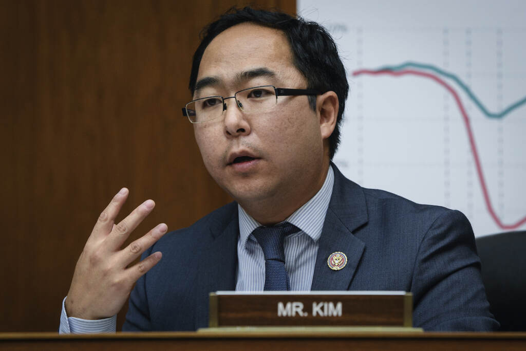 Election 2022 House New Jersey A closeup of Rep. Andrew Kim