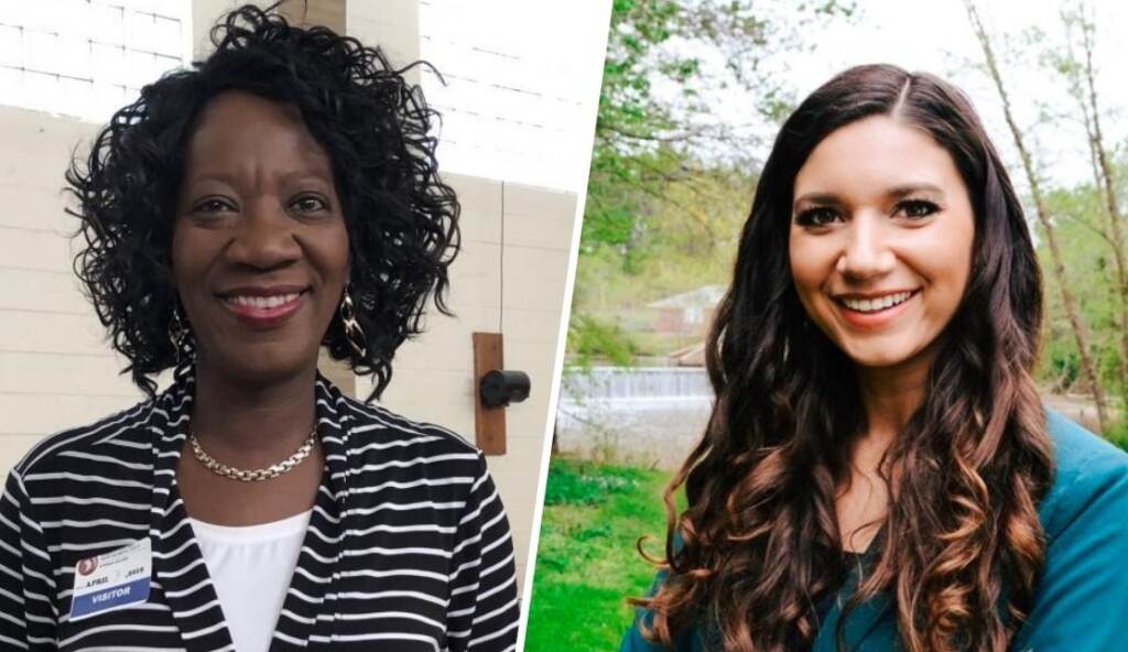delaware-genera-assembly-2022-results Two women smile in separate headshot photos.