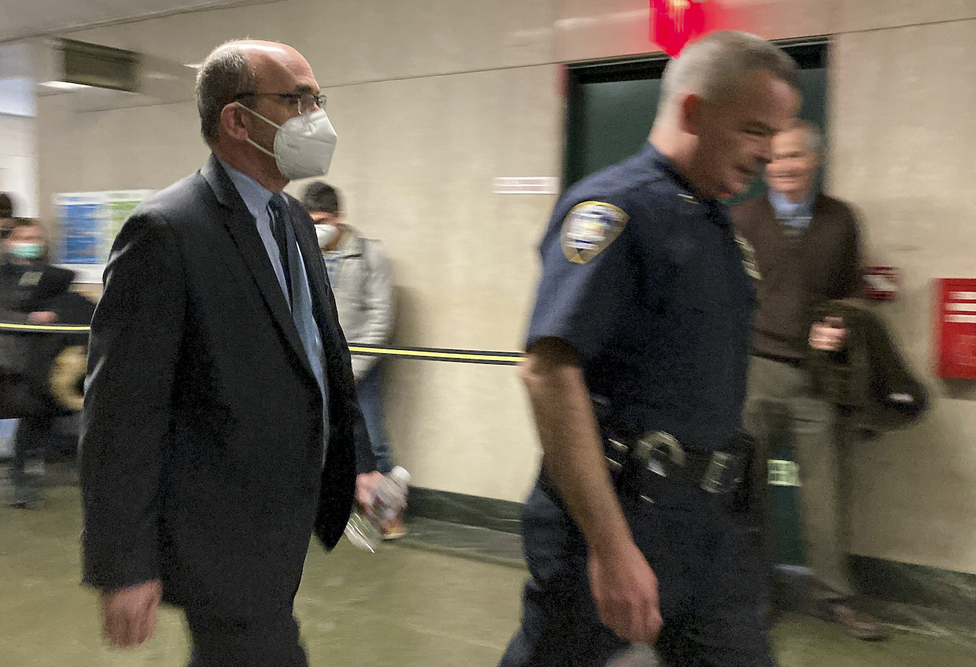 Trump Legal Troubles Donald Bender, left, a former accountant for Donald Trump, arrives at Manhattan criminal court, Monday, Nov. 21, 2022, in New York. Prosecutors in the Trump Organization's criminal tax fraud trial rested their case Monday earlier than expected, pinning hopes for convicting Donald Trump's company largely on the word of two top executives who cut deals before testifying they schemed to avoid taxes on company-paid perks. (AP Photo/Michael Sisak)