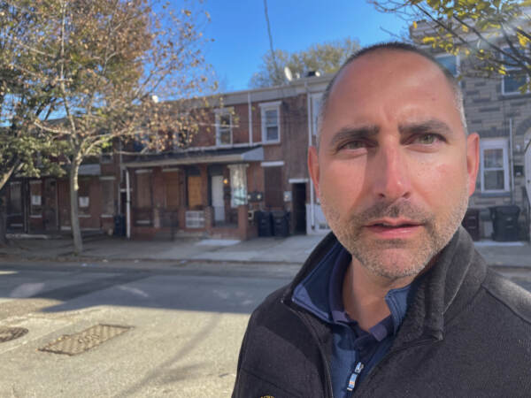 Tom Ford is seen in front of the 1000 block of Pine Street.