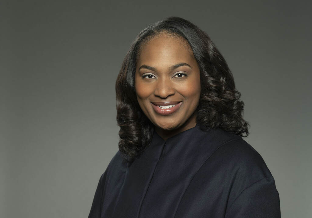 Justice_Montgomery-Reeves Justice Tamika Montgomery-Reeves will join the Third Circuit Court of Appeals next year after being confirmed by the U.S. Senate this week. (state of Delaware photo)
