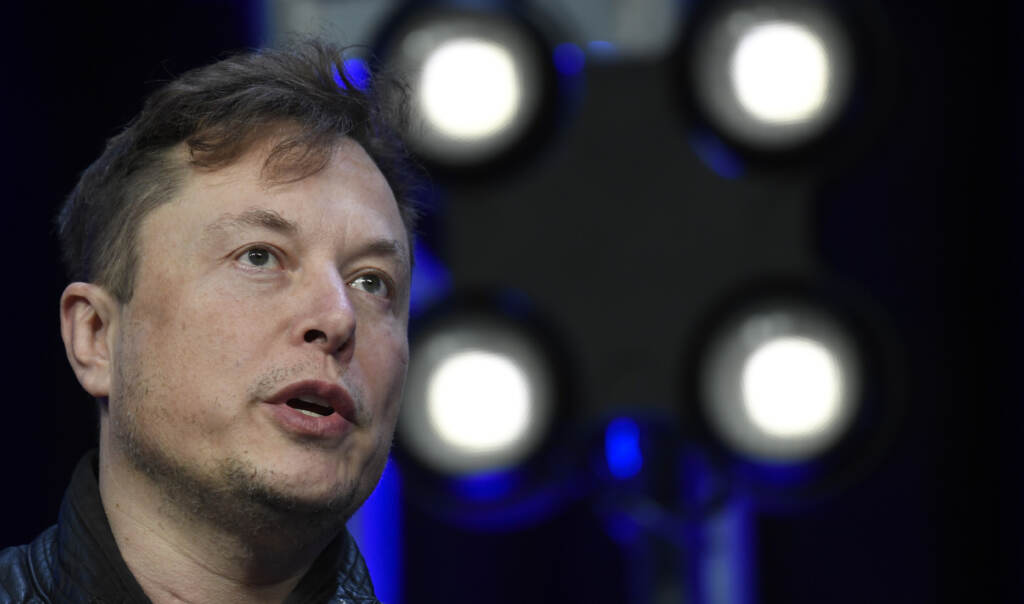 Elon Musk speaks at the SATELLITE Conference and Exhibition on March 9, 2020. Elon Musk speaks at the SATELLITE Conference and Exhibition on March 9, 2020. (Susan Walsh/AP)