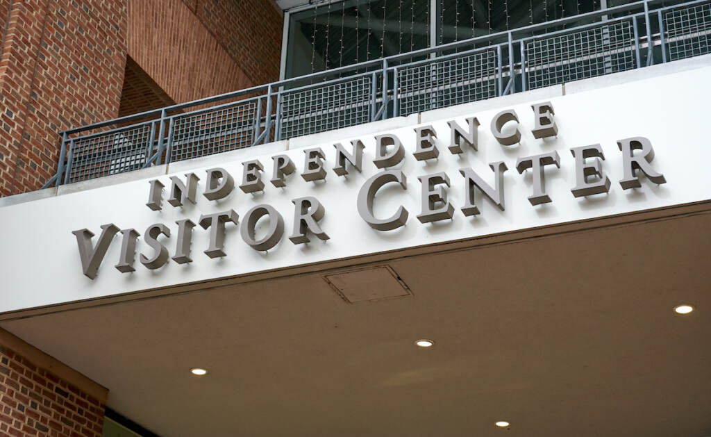 Philadelphia, Usa – December 14, 2019: Independence Visitor Center Building. Independence Visitor Ce Philadellphia's Independence Visitor Center, located in Independence National Historical Park. (Big Stock/dennizn)