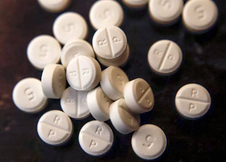 5-mg pills of Oxycodon