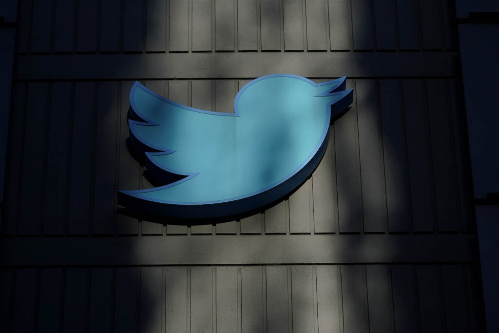 Twitter Musk Trust and Safety A sign at Twitter headquarters