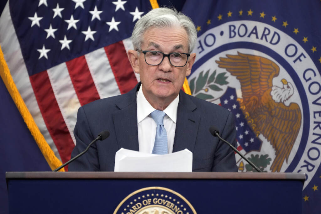 Jerome Powell Federal Reserve Chair Jerome Powell speaks during a news conference Wednesday, Dec. 14, 2022, at the Federal Reserve Board Building, in Washington