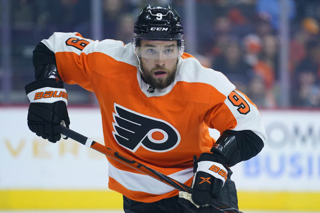 Ivan Provorov Philadelphia Flyers' Ivan Provorov plays during an NHL hockey game, Thursday, Oct. 13, 2022, in Philadelphia