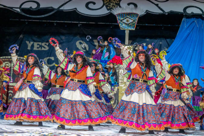 Fancy Brigade members the Spartans perform  The Mystical World of the Gypsy. (Jonathan Wilson for WHY)