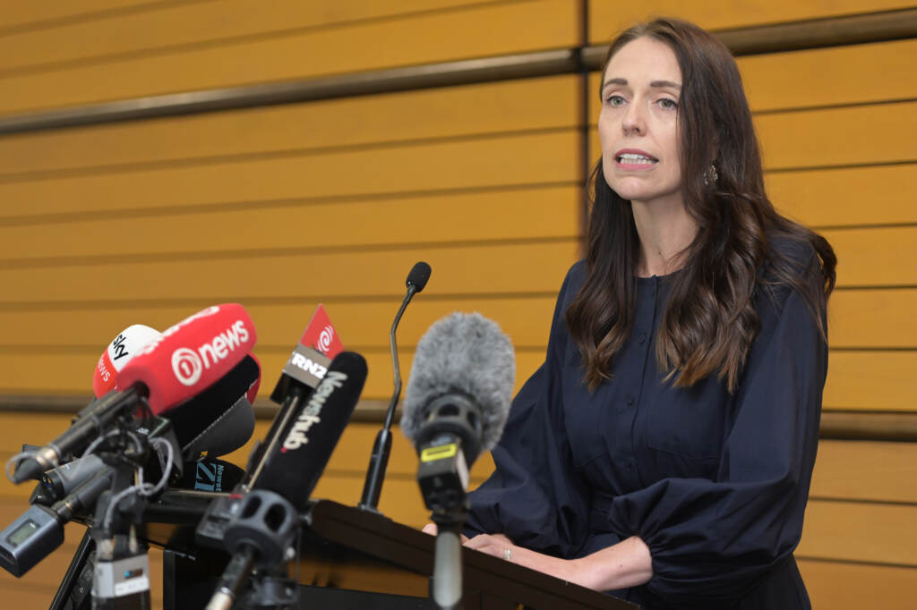 New Zealand Prime Minister Jacinda Ardern