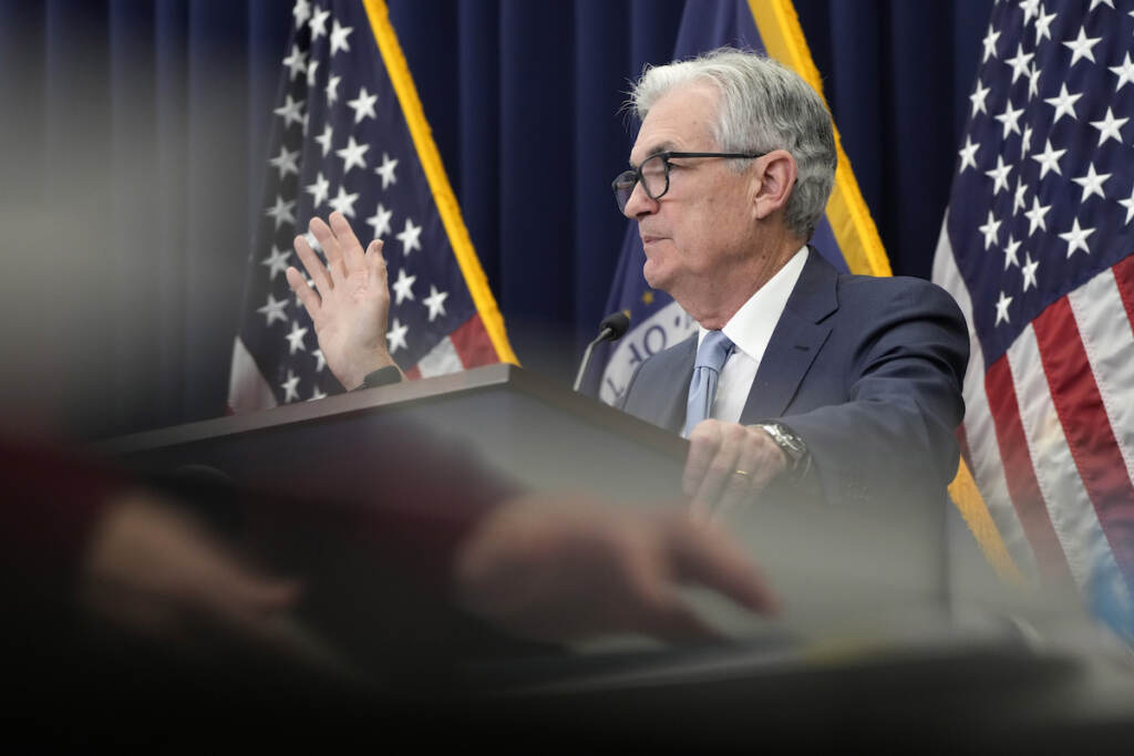 Jerome Powell Federal Reserve Chair Jerome Powell speaks during a news conference