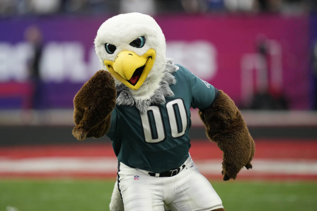 Pro Bowl Football The Philadelphia Eagles mascot Swoop performs during the flag football event at the NFL Pro Bowl
