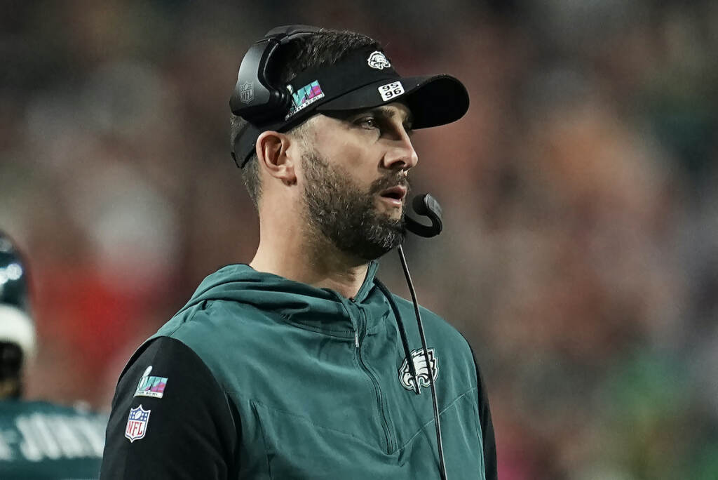 Super Bowl Football Philadelphia Eagles head coach Nick Sirianni