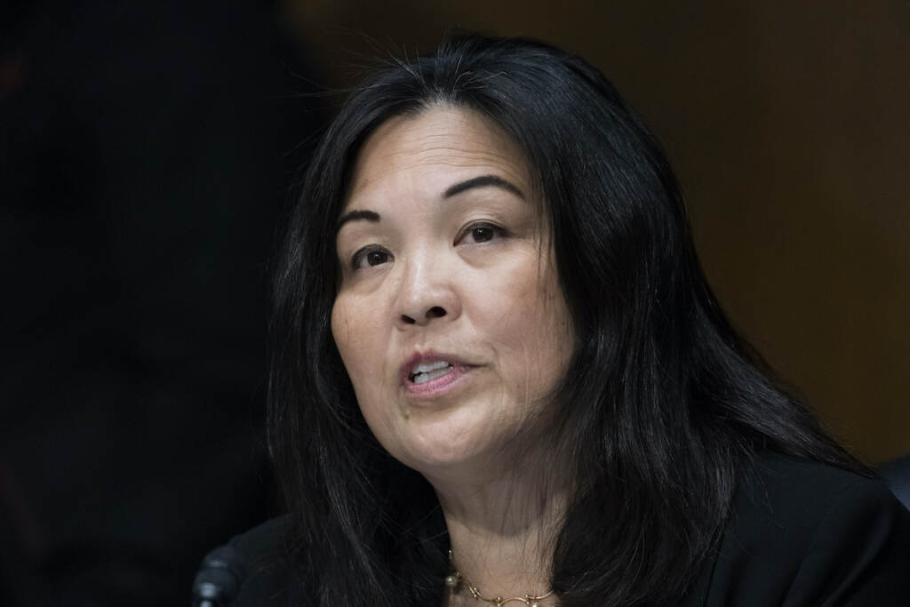 Julie Su Julie Su, of Calif., speaks during a hearing of the Senate Health, Education, Labor and Pensions Committee for her to be Deputy Secretary of Labor, on Capitol Hill, March 16, 2021, in Washington