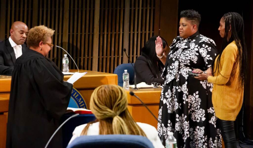 Image from iOS (90) At-Large Council Member Latisha Bracy is sworn in on December 1, 2022