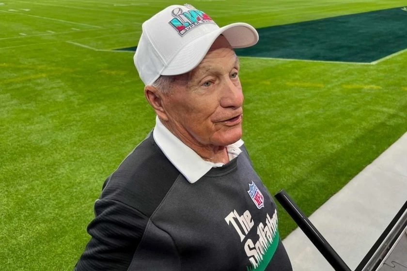 A close-up of George Toma.