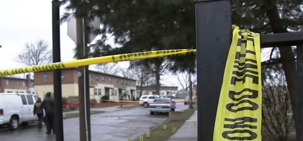 12950021_031323-wpvi-summerdale-teen-killed-4pm-video-vid A police crime scene in the Summerdale section of Philadelphia