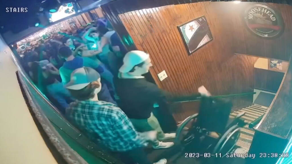 12960696_briere-video-screen-grab The son of Flyers interim GM Danny Briere has apologized after a video posted on social media showed him pushing an empty wheelchair down a staircase