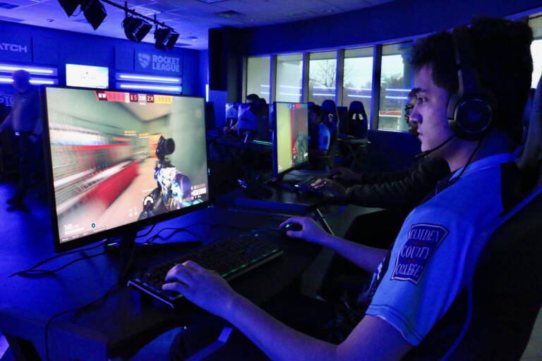 Ricky Cobia competes in esports on his school's ''Rainbow 6 Siege'' team