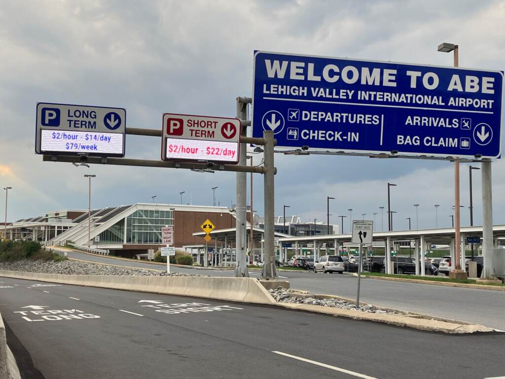 311067348_10159045193521985_3380061220630001893_n The welcome sign at Lehigh Valley International Airport