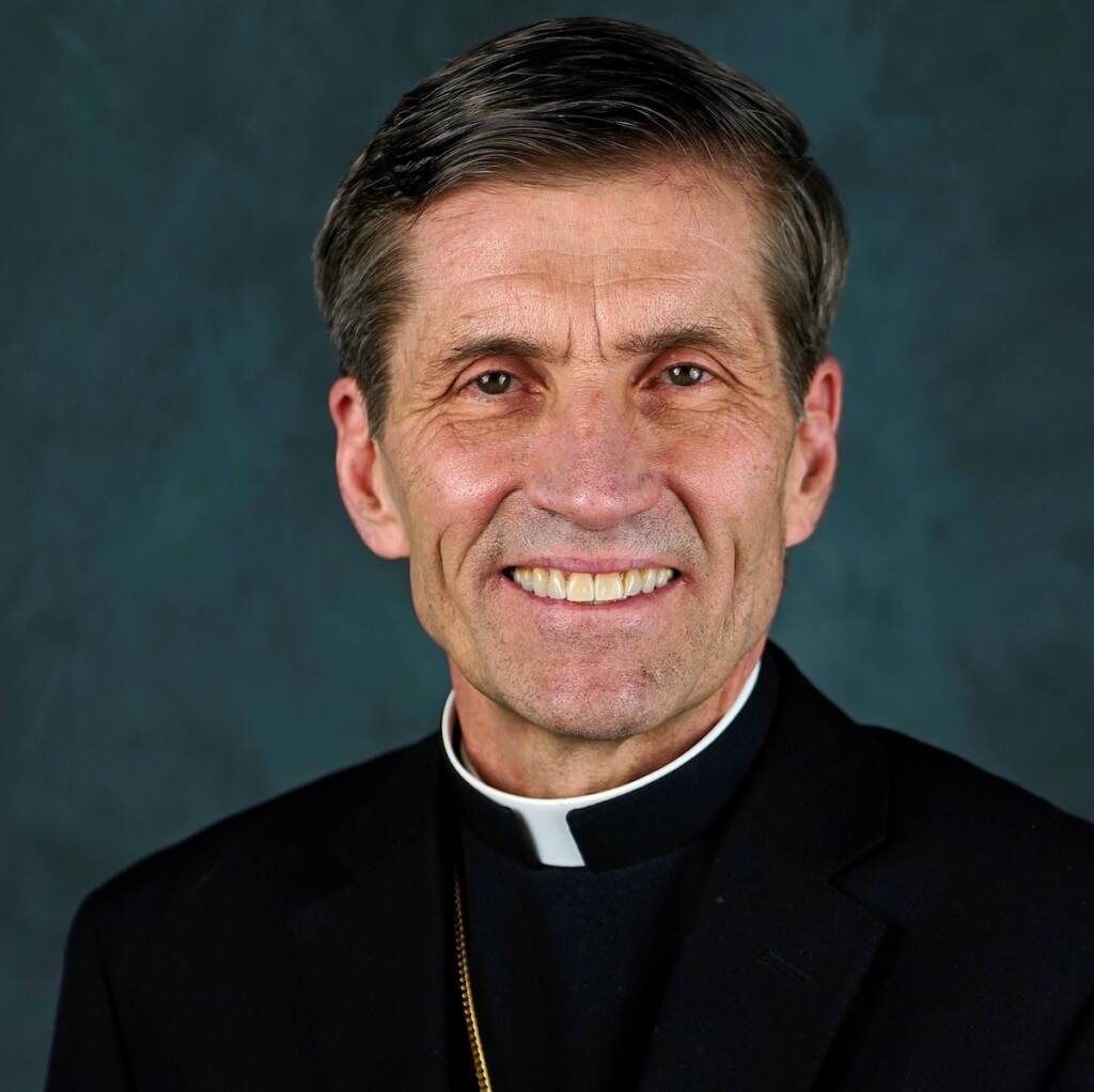 A headshot of Bishop Koenig
