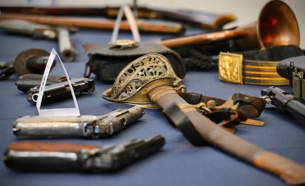 IMG_2381 Fifty artifacts stolen from museums and historical sites 50 years ago were returned to their owners during a repatriation ceremony at the Museum of the American Revolution
