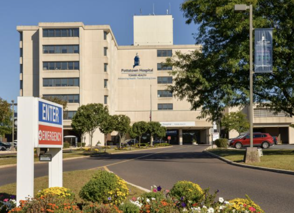 Pottstown Hospital (Tower Health) Pottstown Hospital. (Tower Health)