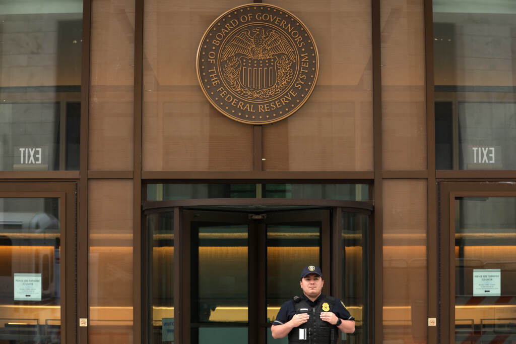 The Federal Reserve has made funds available to other banks in an effort to prevent any other collapses in the financial industry. The Federal Reserve has made funds available to other banks in an effort to prevent any other collapses in the financial industry. (Alex Wong/Getty Images)