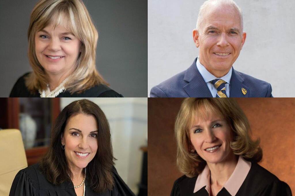 ynrdke7p3qtdndjfck6ryzpw2r Pa. Supreme Court primary candidates, from left, clockwise: Deborah Kunselman; Daniel McCaffery; Patricia McCullough; Carolyn Carluccio.