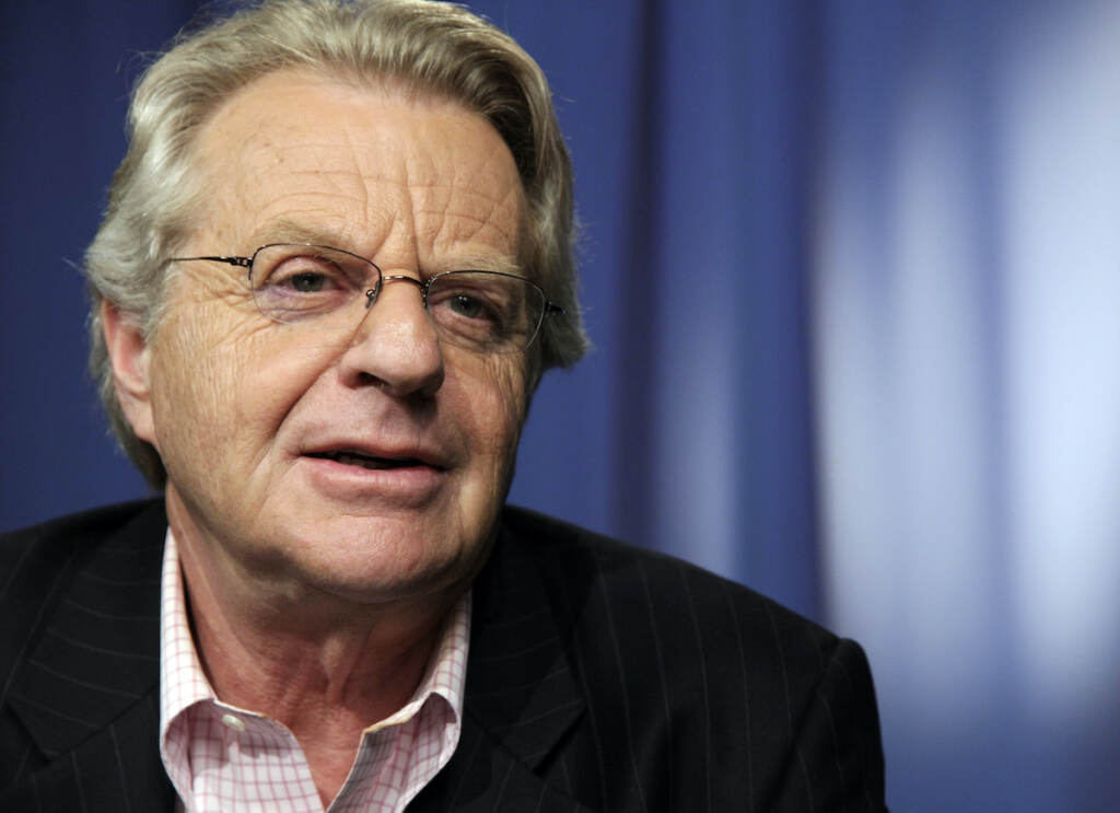 Jerry Springer Talk show host Jerry Springer is shown in New York