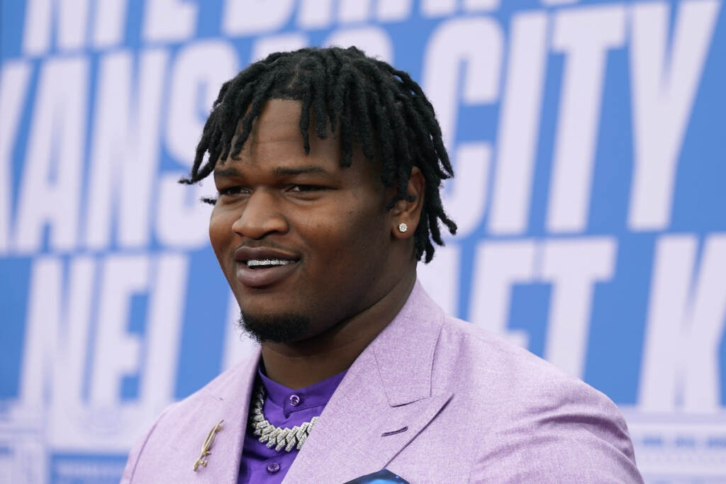 NFL Draft Football Georgia defensive lineman Jalen Carter