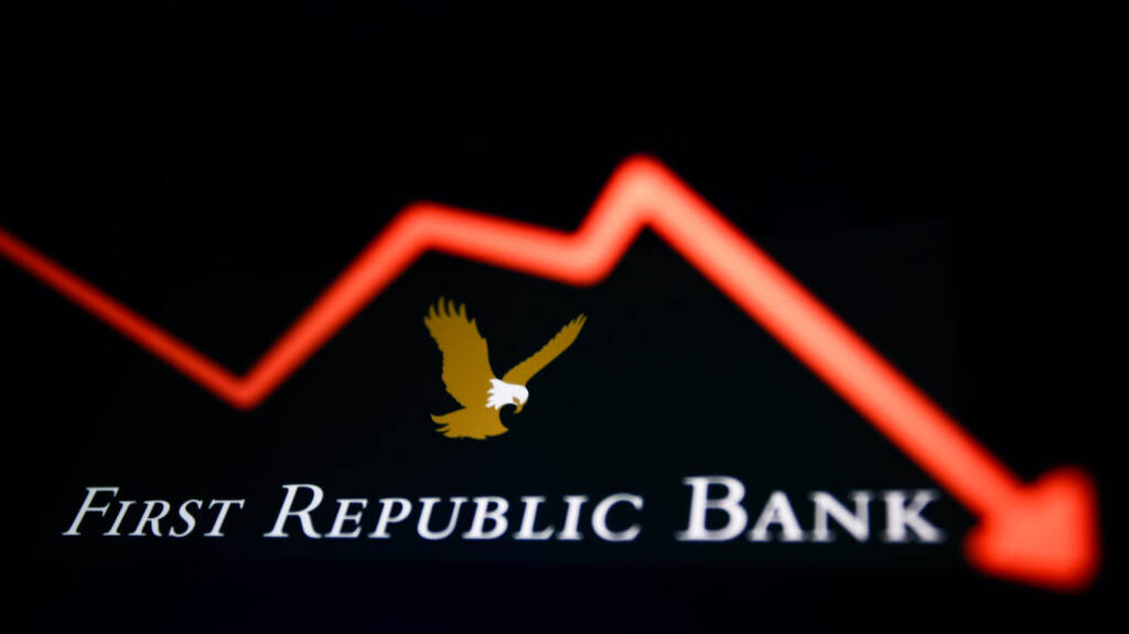 Shares of First Republic Bank plunged again today, as investors react to financial disclosures from the bank. Shares of First Republic Bank plunged again today, as investors react to financial disclosures from the bank
