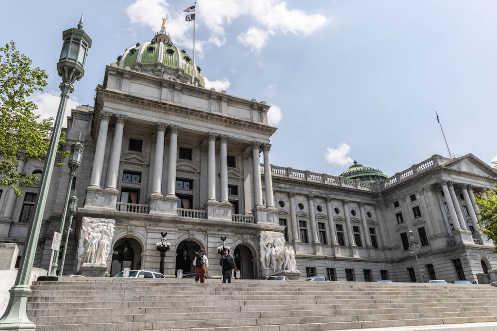 The Capital Building in Harrisburg, Pa. (Kimberly Paynter/WHYY) The Capital Building in Harrisburg, Pa.
