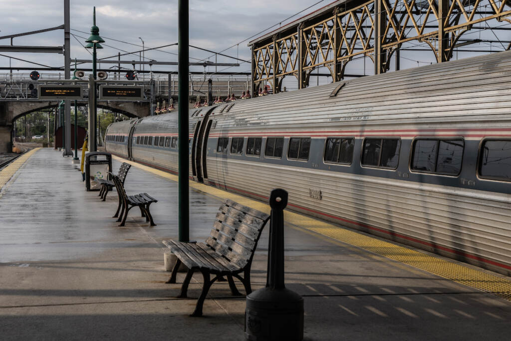 Harrisburg Train Station in Pennsylvania. (Kimberly Paynter/WHYY) Amtrak station in Harrisburg