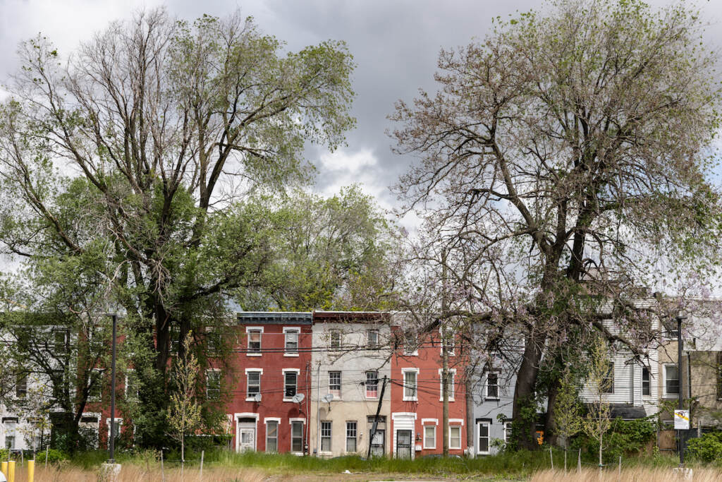 Homes in Philadelphia’s Sharswood neighborhood. (Kimberly Paynter/WHYY) Homes in Philadelphia’s Sharswood neighborhood. (Kimberly Paynter/WHYY)