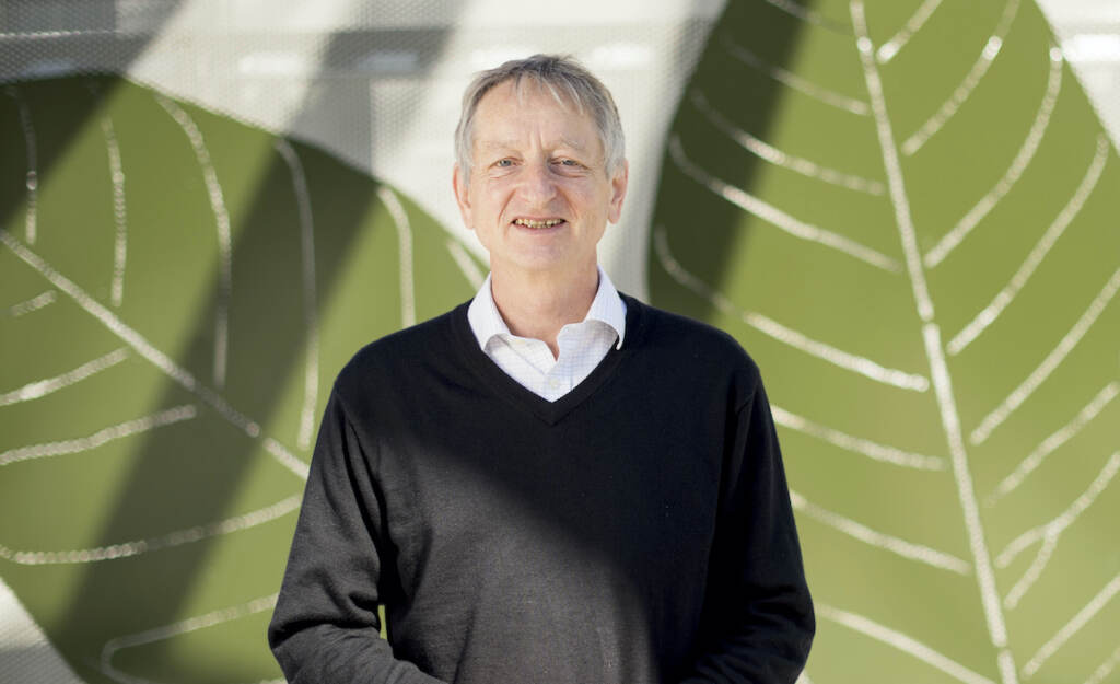 Artificial Intelligence Doomsayers Computer scientist Geoffrey Hinton poses at Google's Mountain View, Calif, headquarters on Wednesday, March 25, 2015. Computer scientists who helped build the foundations of today's artificial intelligence technology are warning of its dangers, but that doesn't mean they agree on the risks or how to prevent disastrous outcomes. (AP Photo/Noah Berger, File)