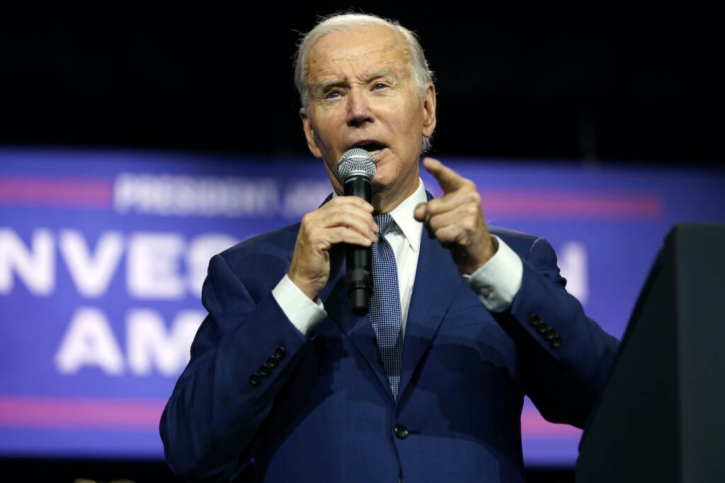 Biden President Joe Biden speaks on the debt limit during an event at SUNY Westchester Community College, Wednesday, May 10, 2023, in Valhalla, N.Y.