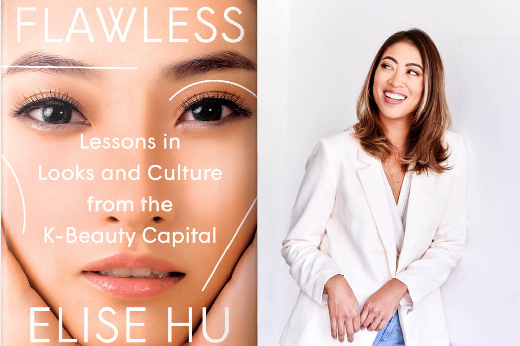 Maiken Scott interviews Elise Hu about her new book, “Flawless: Lessons in Looks and Culture from the K-Beauty capital.” (Courtesy of Elise Hu)