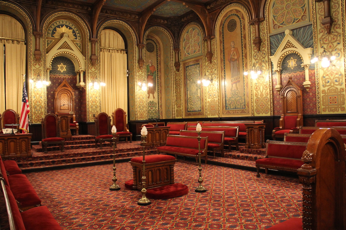 Norman Hall was completed in 1891, nearly two decades after the Masonic Temple was opened.