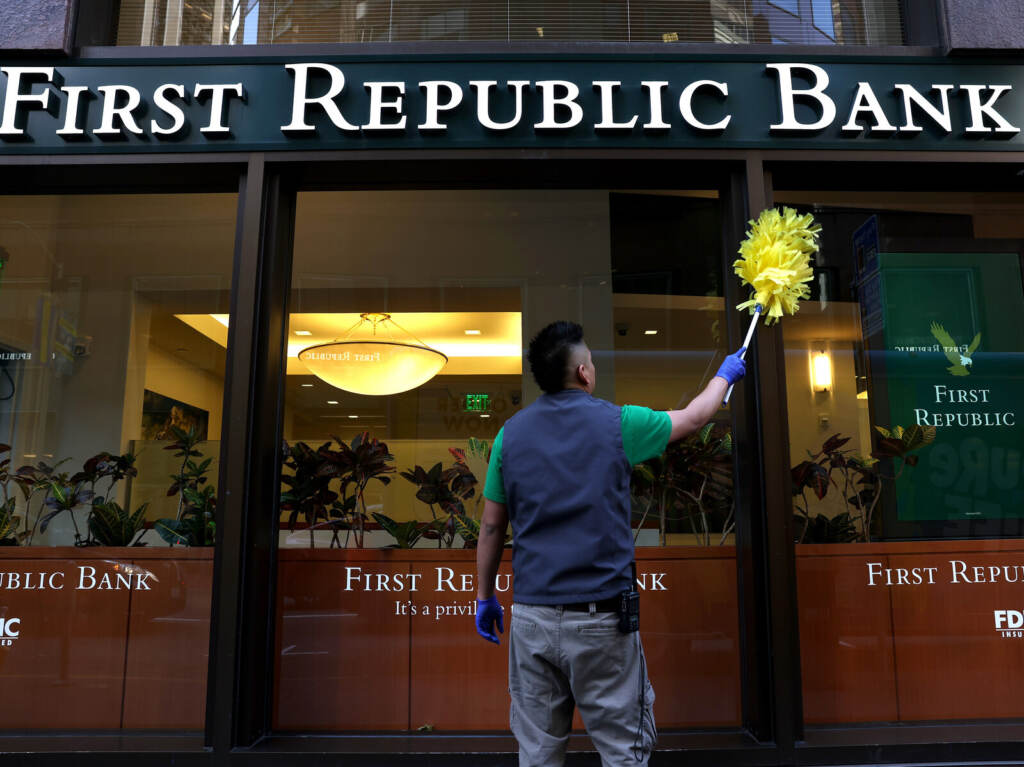 First Republic Bank Shares Plunge Over 50 Percent One Day After Earnings Report First Republic Bank Shares Plunge Over 50 Percent One Day After Earnings Report