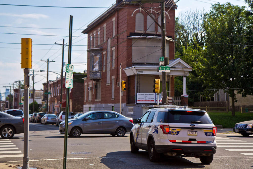 15th and Erie Streets in Philadelphia. (Kimbelry Paynter/WHYY) 15th and Erie streets in Philadelphia